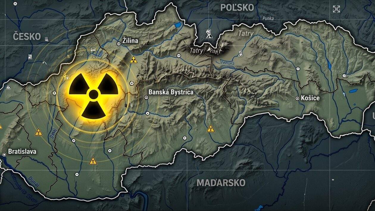mapa riadiaci slovensko