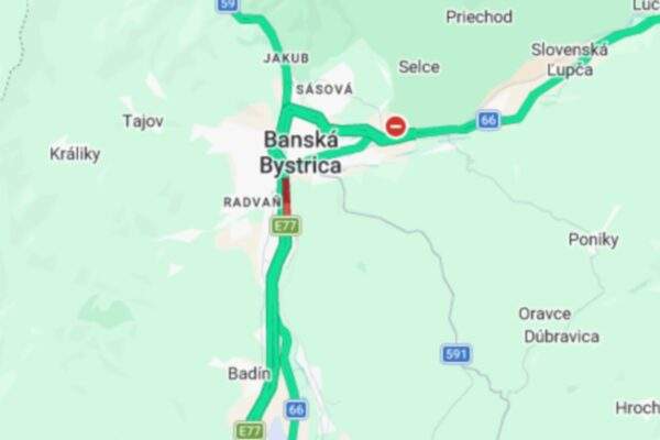 nehoda banska bystrica