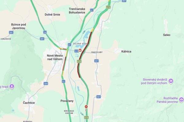 nehoda d1 nove mesto trnava