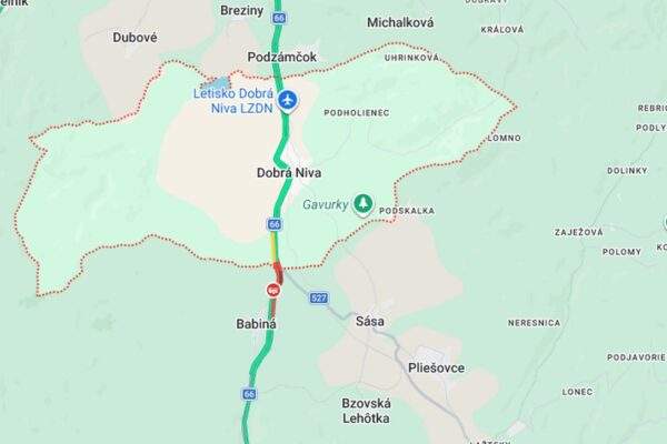 nehoda dobra niva