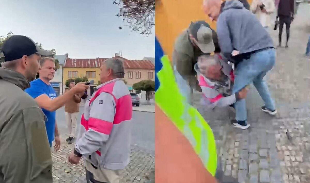 matovic muz utok bitka policia