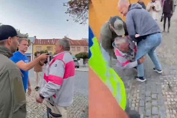 matovic muz utok bitka policia