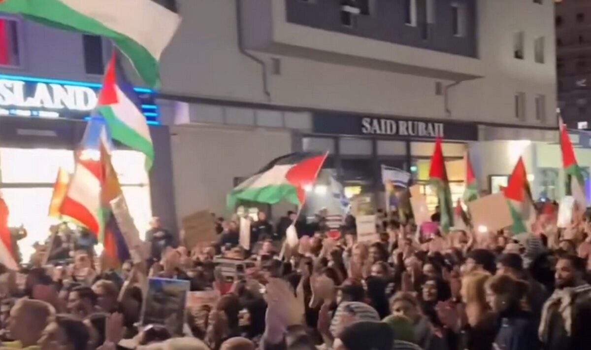 protest nemecko